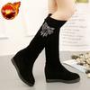 Fashion Long Boots for Women Autumn High Heels Elegant Heeled Knee Shaft Shoes Woman Winter 2024 Y2k Novelty Large Size Warm New Spring