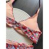 Sexy Flowers Printed Halter Brazilian Bikini Women Swimwear Female Swimsuit Two-pieces Bikini Set Bather Bathing Suit