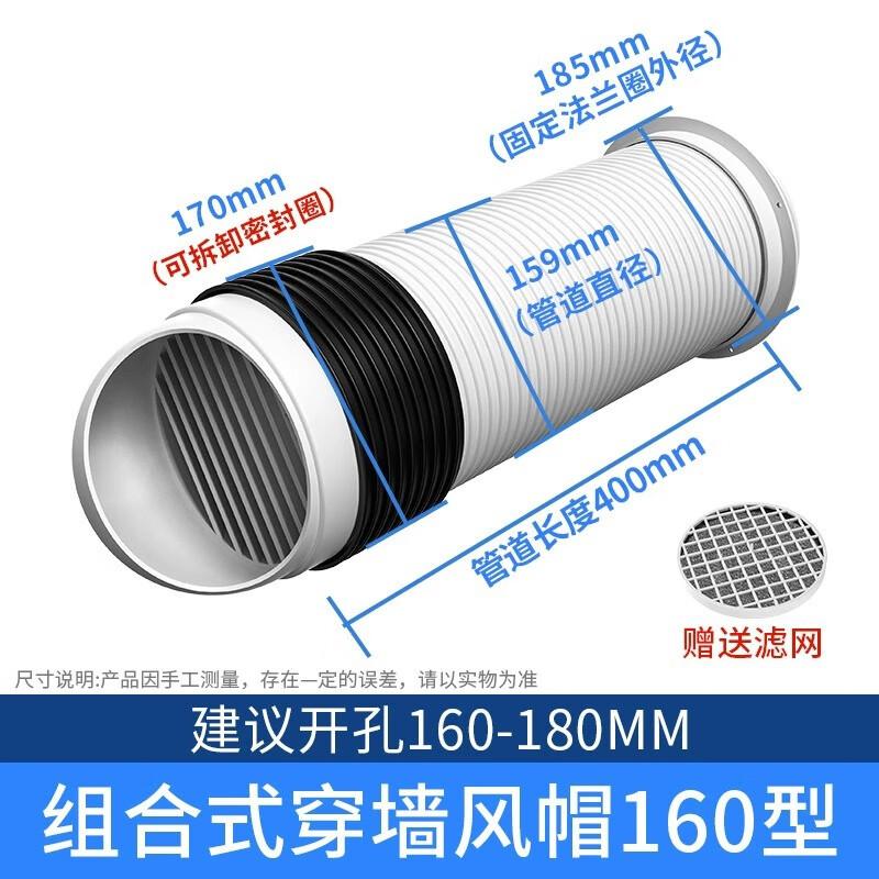 Integrated Wall Vent Hood with Filter
