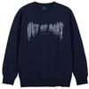 ASTRAL PROJECTION Out Of Body Loose Fit Sweatshirt_Navy