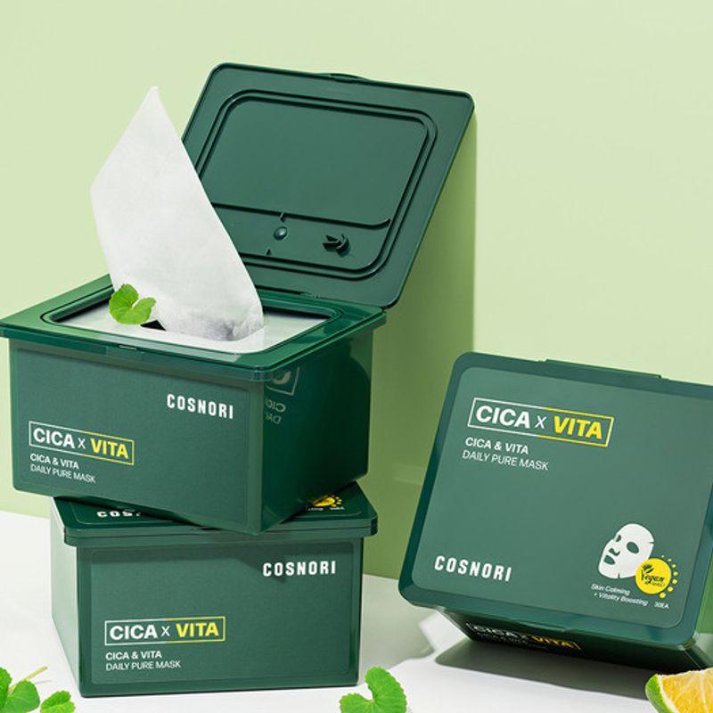 COSNORI Cica & Vita Daily Pure Mask Cica & Vita Daily Pure Mask 30 sheets