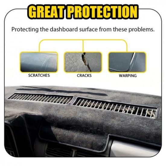 For Chevy 1988-1994 Silverado Dash Mat Dashboard Cover Dashmat Protector Anti-UV