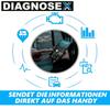 DIAGNOSEX OBD2 Diagnostické zařízení Bluetooth Autoscan KFZ Auto Android Mobilní telefon PC