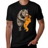 Bear Attack Tshirt Minimalist Casual Short Sleeve Top