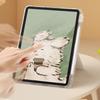 Suitable for iPad 11 Inch Cartoon Puppy Y Folded Edge Sticker Tablet Protective Case iPad Pro13 Acrylic with Pen Slot