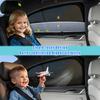 Car Window Mesh Sunshade Heat insulation and Sun Protection Strong Magnetic Sunshade Suitable For Car Side Window SunshadesWindshield Sunshades 1