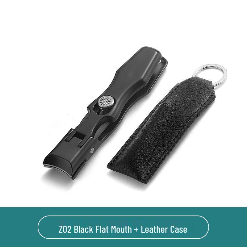 Tagliaunghie Spesso con Apertura Ampia e Acciaio Inossidabile Anti-Schizzo, Set Manicure in Scatola di Latta
