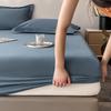 2024 Non-slip Solid Color Single Bed Fitted Sheet Dust Cover - Ins Style