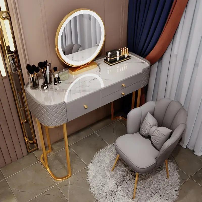 Women Drawers Dressers Makeup Small Storage Girl Luxury Dressers Vanity Desk Penteadeira Para Quarto Bedroom Furniture