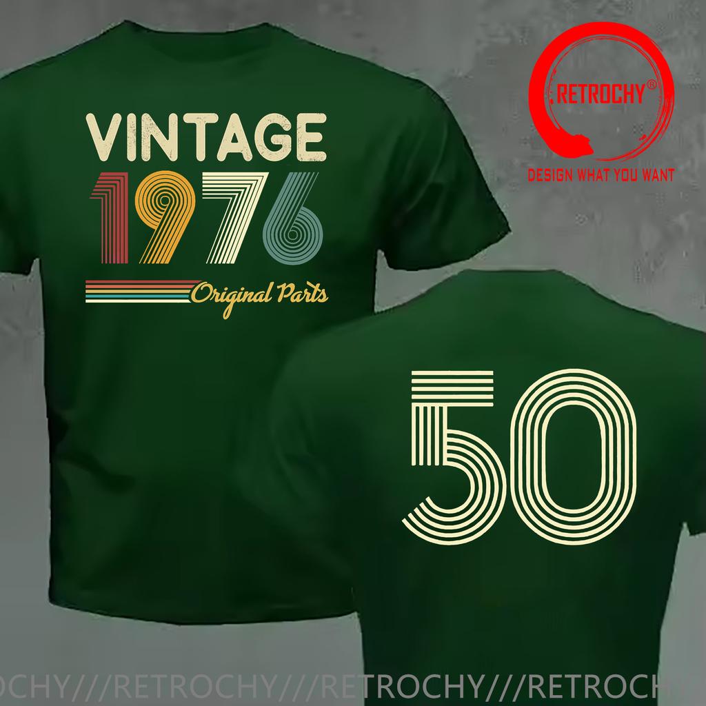 Classic 50th Birthday In 1976 Limited Edition Graphic T Shirt Unisex Unisex Vintage 1976 Original 50yearold Tshirt Retro Clothes