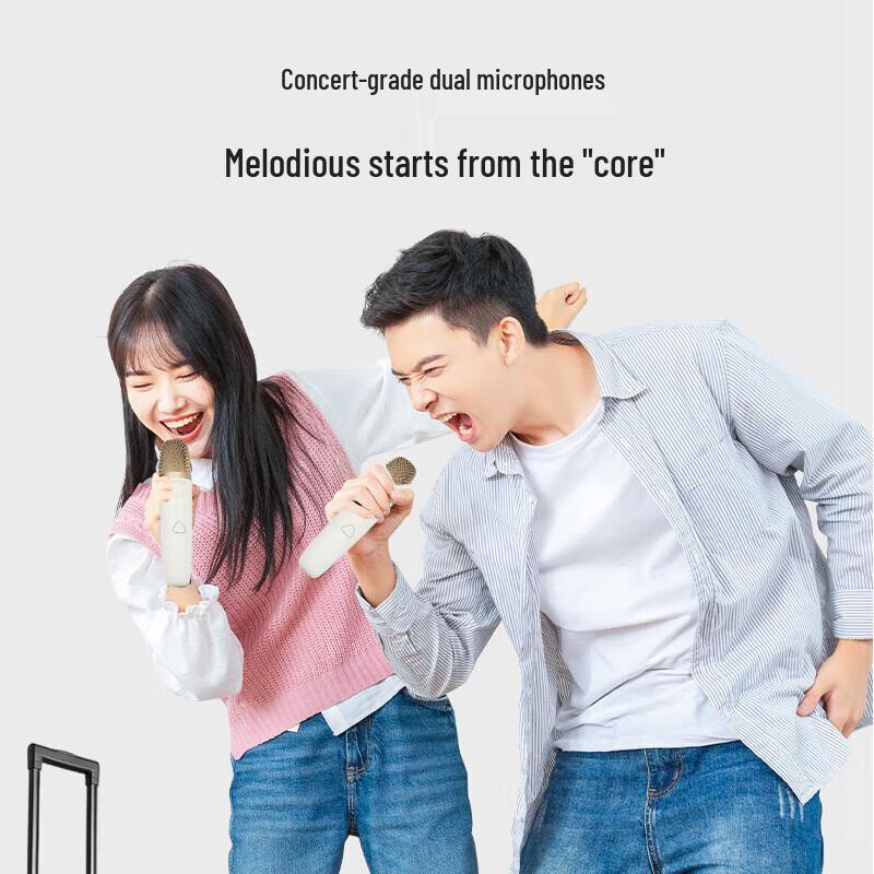 Edifier TU52 Wireless Portable Karaoke Microphone with Receiver