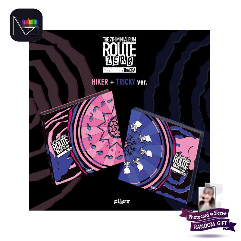 xikers 7th Mini Album ROUTE ZERO The ORA (TRICKY / HIKER Ver.)