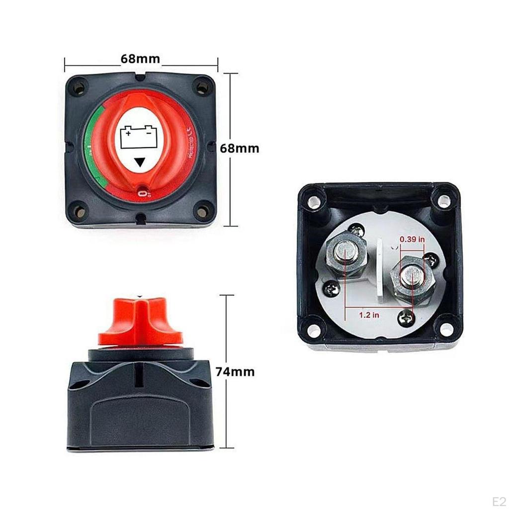 Battery Disconnect Switch, Isolator, Power Cut 12 To 24V for Car