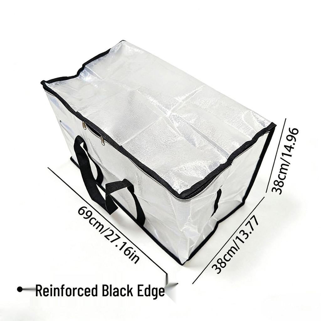Clear PE Moving Bag with Card Slot, Large Capacity, Reinforced and Durable