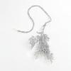 Plastic Cypress Leaves Pendant Simulation Christmas Ornament  Christmas Day