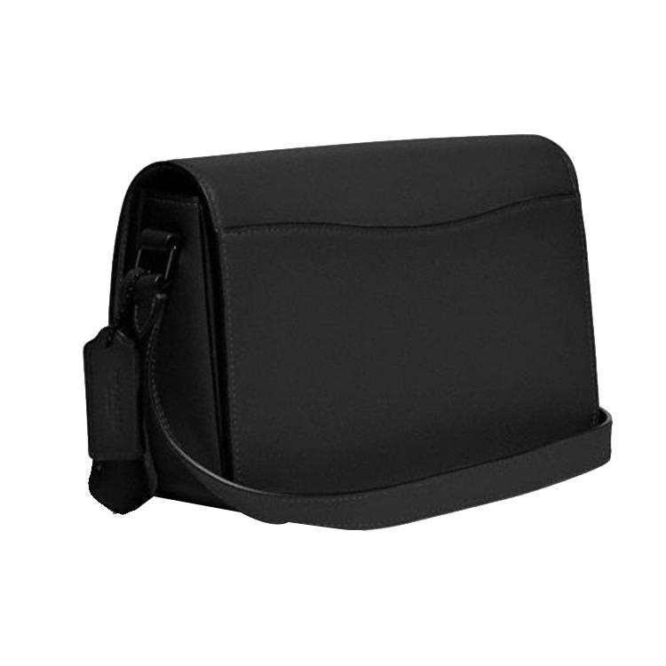 Coach Bolso de Hombro de Cuero Studio, Bolso Cruzado Grande para Mujer Negro (Unisexo) Bolsos Cruzados C6641 B4BK