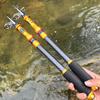 1.8m-3.6m Telescopic spinning rod carbon Fishing Rod Telescopic Fishing Rod Portable Bass Fishing Rods for Trout Carp Fishing Fishing Tackle