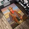 John Wayne Print Rug - Computer Chair Area Rug home decoration Carpet For Living Room Bedroom Flooring Mat