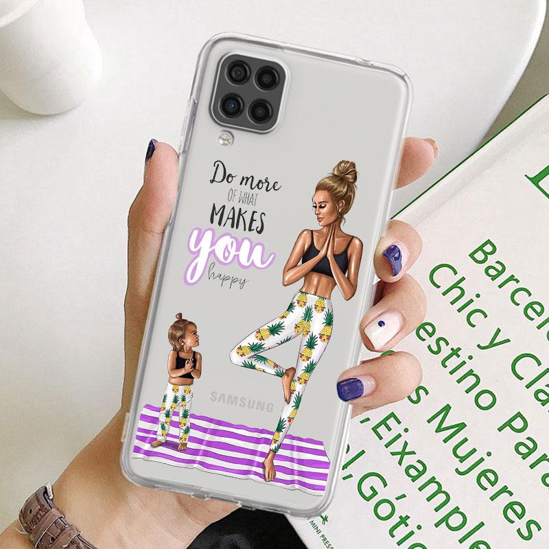 Etui do Samsung Galaxy A52 A12 A51 A71 A32 A21s A22 A53 A23 A13 A03 A02 A41 A33 A11 A72 A73 telefon Cove Super mama dziecko