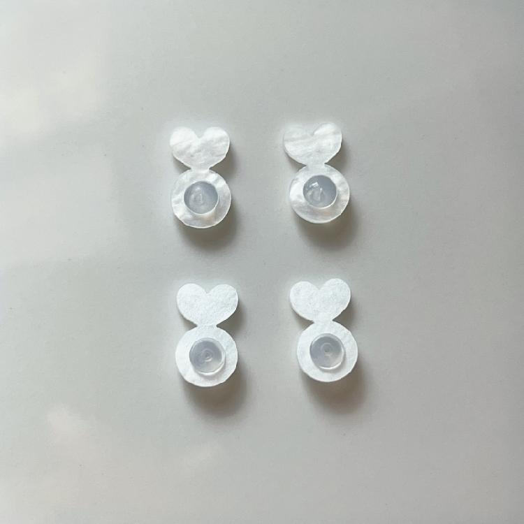 6Pcs Earring Backings for Droopy Ears Convenient Installation and Replacement