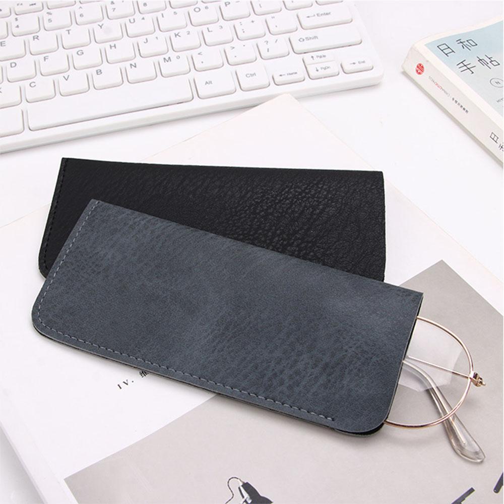 Eyewear Container Waterproof Soft Leather Glasses Bags Glasses Storage Glasses Box Sunglasses Bag