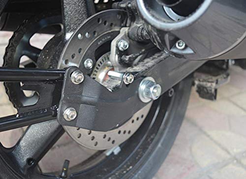 Motokano Universal 18mm Rear Fender Mudguard for Kawasaki Z400 Ninja 250 400, Suzuki GSR250 GSX250R V-Strom 250, CB190R CB190X