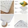 1Pcs Anti Fatigue Kitchen Rugs, Sunflower BirdPrint Waterproof Non-Slip Thick Cushioned Kitchen Mat Heavy Duty Comfort Standing Mat for Kitchen