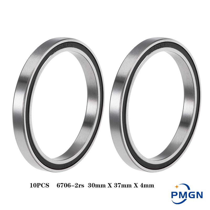 10pcs Bearing 6900 6901 6902 6903 6904 6905 6906 2RS RS Deep Groove Ball Bearing Double Seal Thin Section 6905 2rs Ball Bearings