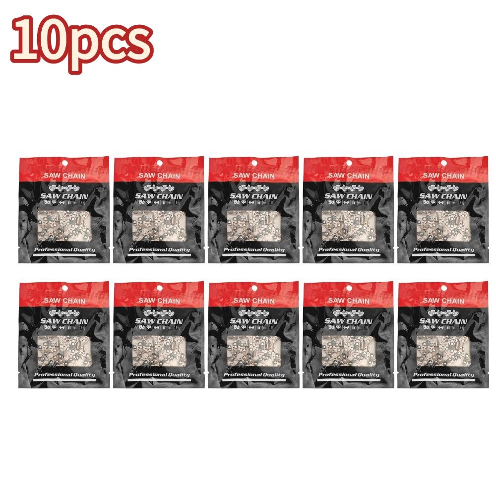 Versatile 6/8 Inch Metal Chainsaw Chains, Electric Saw and Wood Cutting Equipment Spare Parts