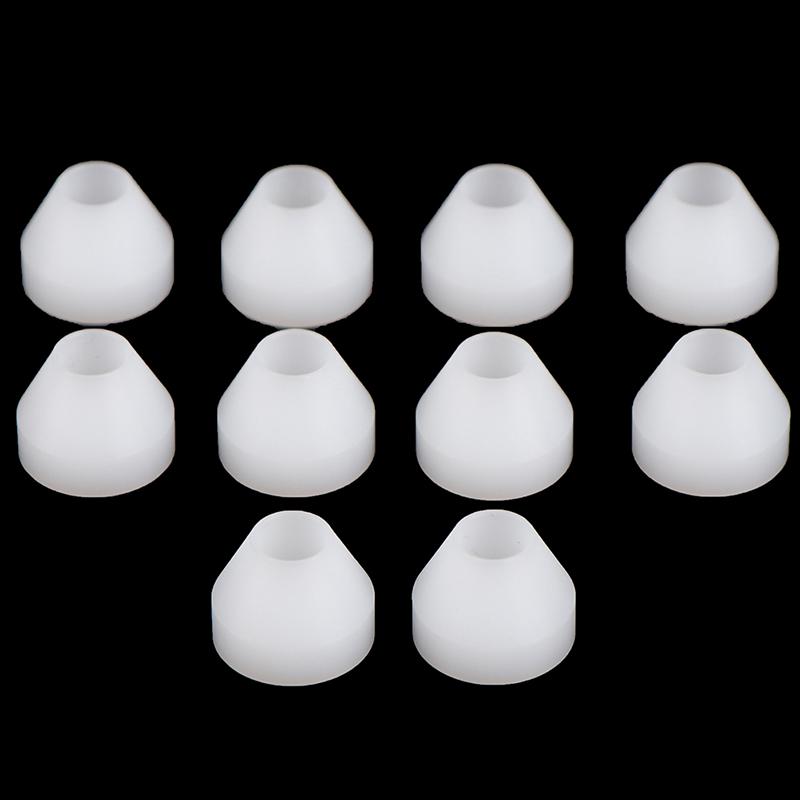 10 Stück Stiftbuchsen, weiße Stiftbuchsen, Antihaft-Stiftbuchsen, synthetische Buchsen