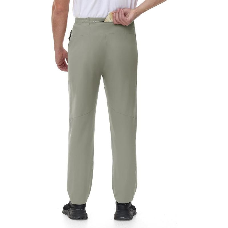 

Мужские быстросохнущие тонкие летние спортивные брюки, эластичные хлопковые брюки с высокой талией, универсальные брюки для альпинизма, мужские повседневные брюки, рабочая одежда, брюки XXL серый