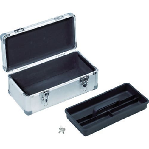 TRUSCO Aluminum Case with Inner Plate 420X198X187 Silver TACN-45
