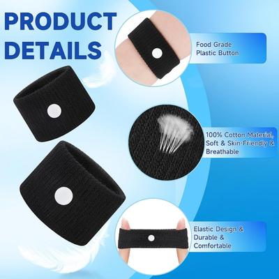 Anti Nausea Wristbands for Kids and Adults Motion Sickness Bands Morning Sickness Relief for Pregnant Women Acupressure Nausea Wristband