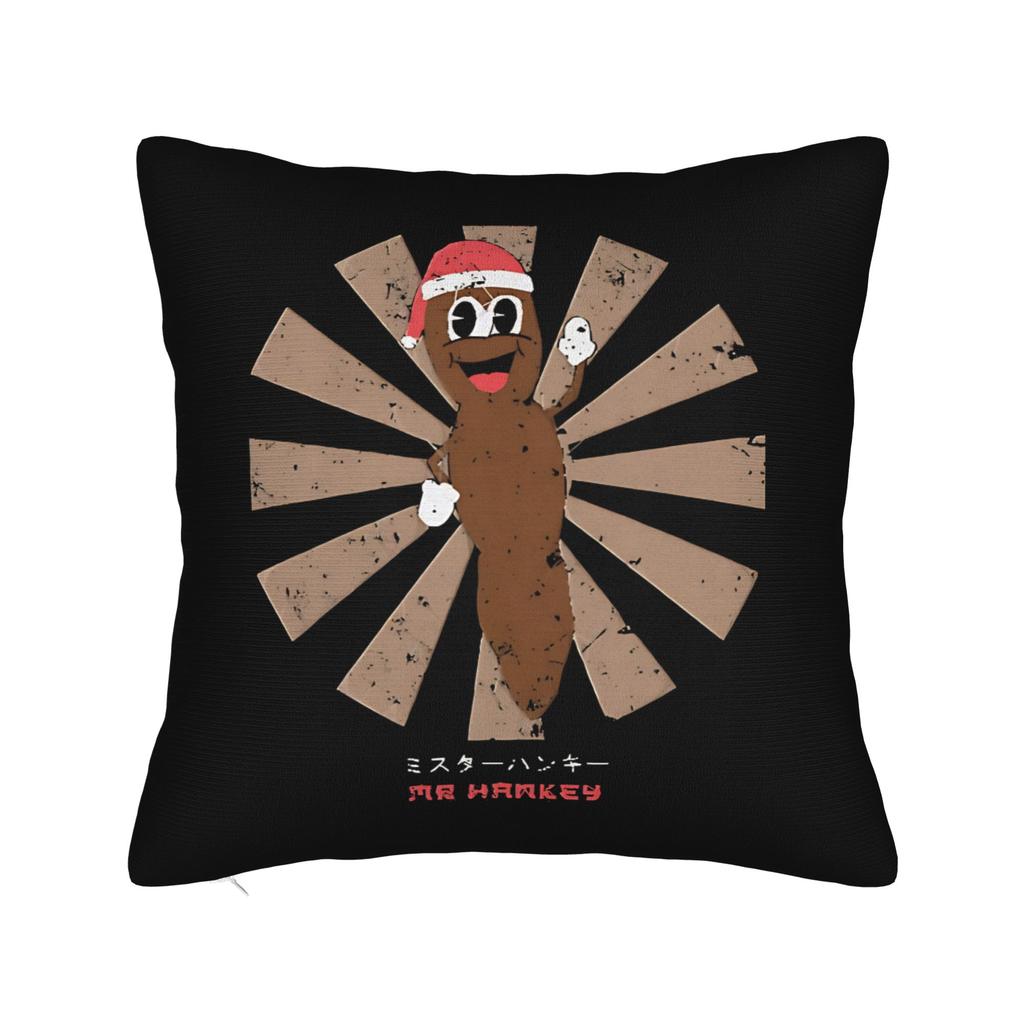 Mr Hankey Howdy Ho The Christmas Southparkd Pillowcase Polyester Cushion Cover Gift Throw Pillow Case Cover Home Zipper 18'