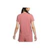 Nike One Classic Df Ss Top Solid Color Round Neck Short Sleeve T-Shirt Women Tops Pink FN2799-634
