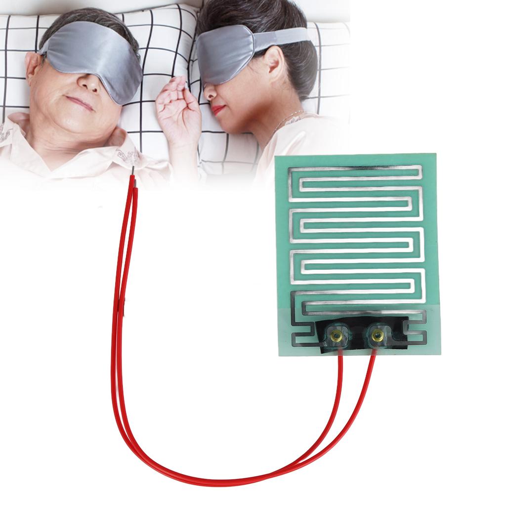 Heizung Heizung Massagepad Elektrische Wärmerpads Folie Element Beheizte Einlegesohle für Kopfmassagegerät