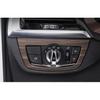 For BMW X3 G01 X4 2018- Peach Wood Grain Function Control Button Frame Trim