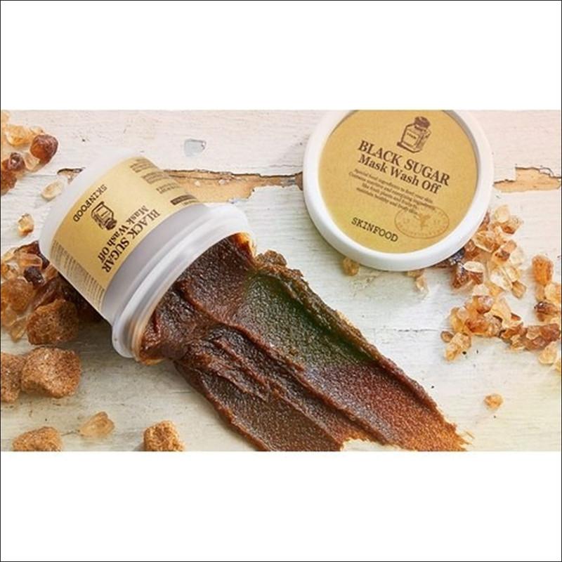 Skinfood Black Sugar Mask Wash Off / Skin Exfoliation Scrub
