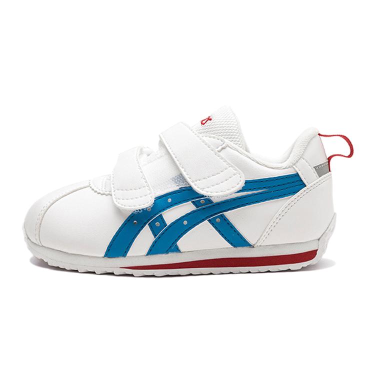 ASICS Cotla Устойчивые к истиранию Устойчивые к истиранию Низкие Спортивные Повседневные Кроссовки Синий Белый Дети Возраст 3 7 Лет 1144A264-104 28.5