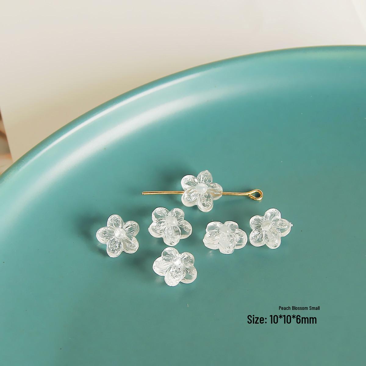 

Transparent Rose, Star, Heart, Butterfly Bead DIY Jewelry Materials