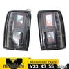 Upgrade Taillight and Brake Light Assembly for Mitsubishi Pajero V33, V43, V55 - Black Diamond 2030.