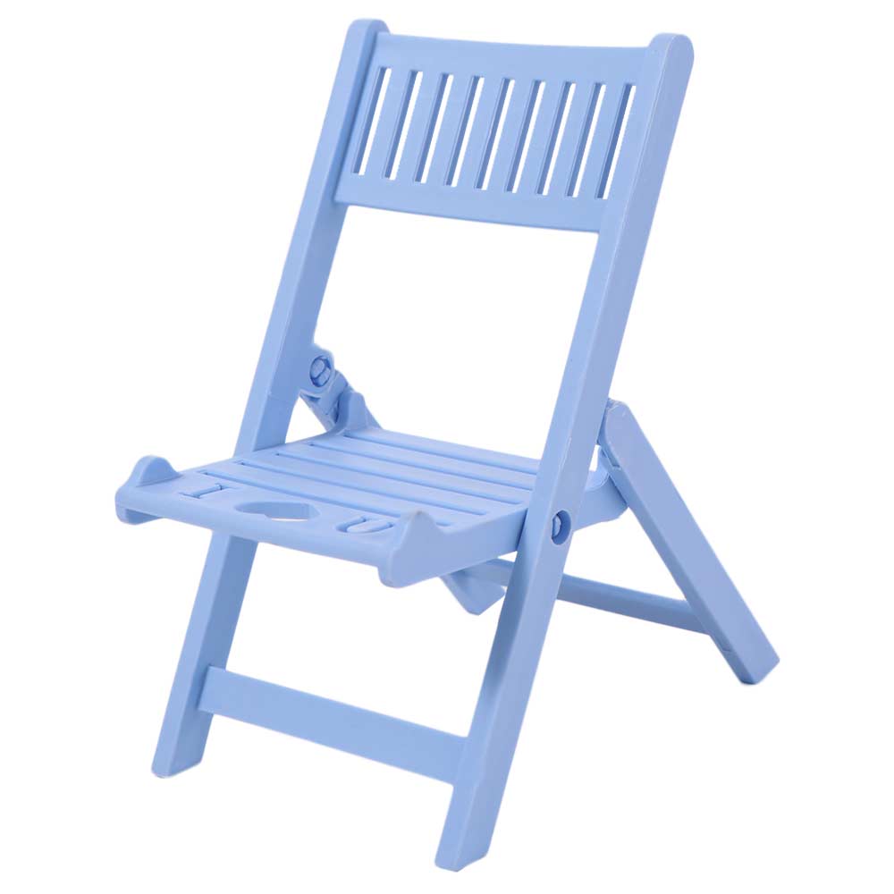 Plastic Cellphone Stand Folding Multi-functional Chair Shape Phone Holer Mini Desk Decor Cell Phone Bracket