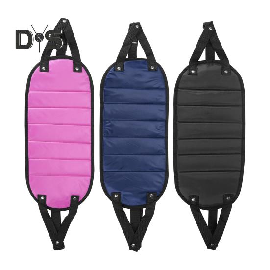 Fußhängematte für Flugzeuge, Länge verstellbar, breite Plattformbasis, Fußstütze, tragbare Hängematte zum Entspannen unter dem Schreibtisch für die Füße im Büro, Reiseutensilien