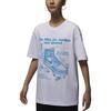 T Shirts Women's White Crew Neck Moderate HJ0137-100