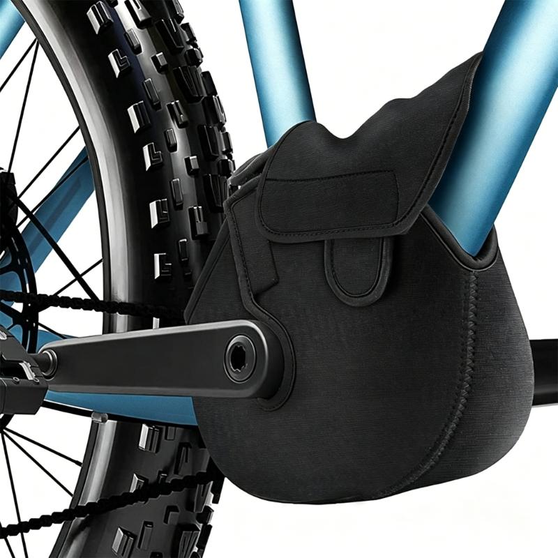 Electric Scooters Motor Guard Neoprene Sleeve For E Bike Motor Housing Waterproof Dustproof Anti Tear Lightweight Quick Install Double Color Option