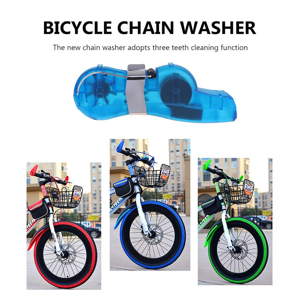 Buy Bike Chain Cleaner Cleaning Machine Road Bike Washing Kit Brushes