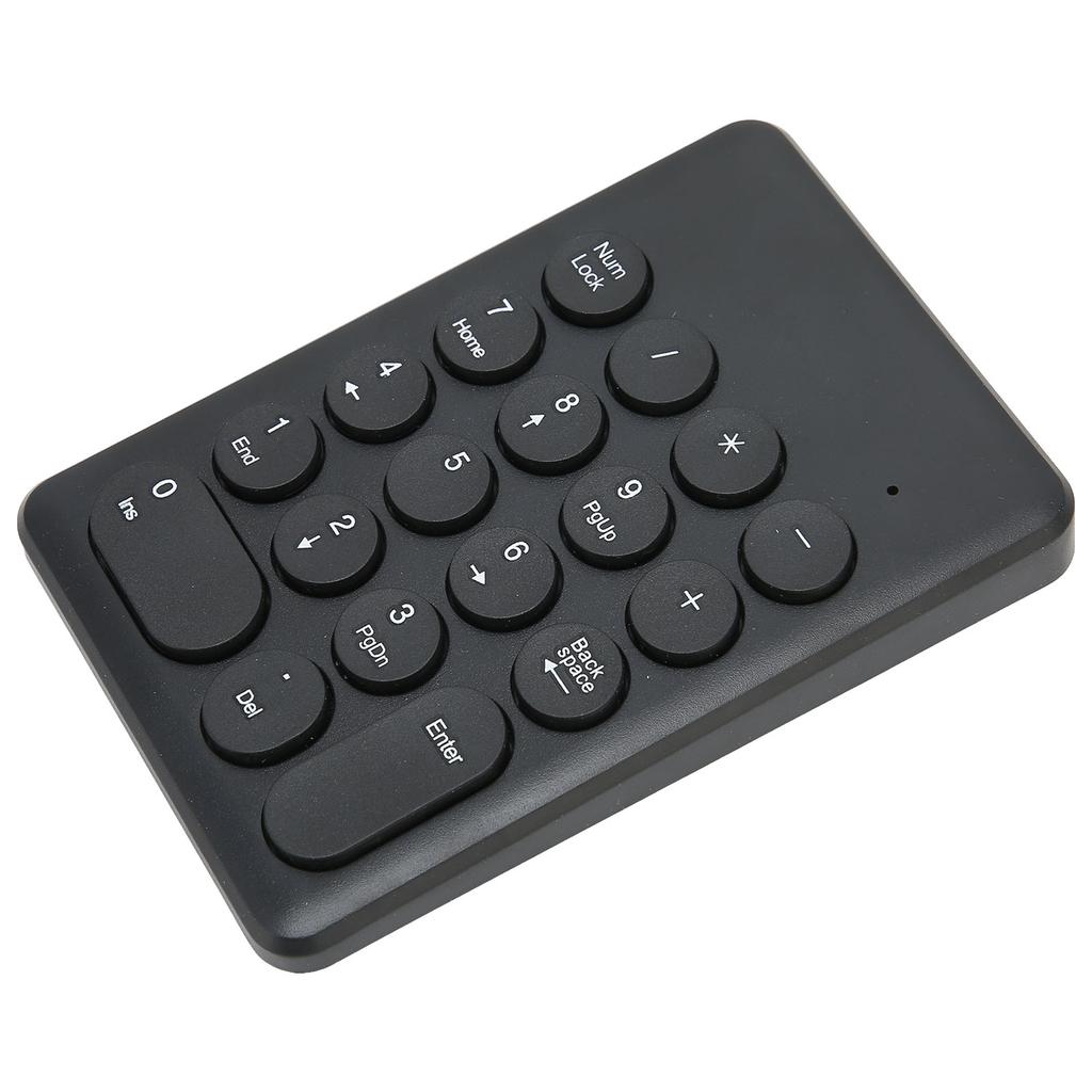 Numeric Keyboard 18 Keys Ergonomic Tilt Design 2.4GHz Wireless Stable Signal Transmission Mini