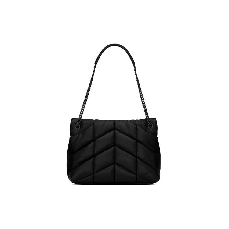 SAINT LAURENT Sheepskin Cloud Bag, Pillow Bag, Handbag, Crossbody Bag, Shoulder Bag Women's Black 577475-1EL08-1000