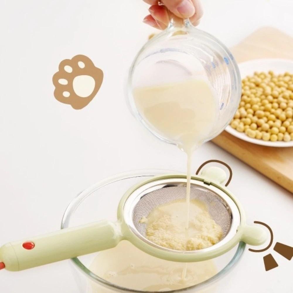 Detachable Filter Screen Anti-scalding Soy Milk Filter Wire Sieve Colander  Juice Extraction