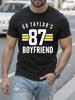 Go Taylor'S Boyfriend Funny Football Tshirt - Unisex Casu...